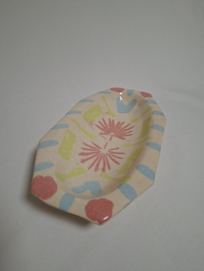 Plat à apéro Pastel